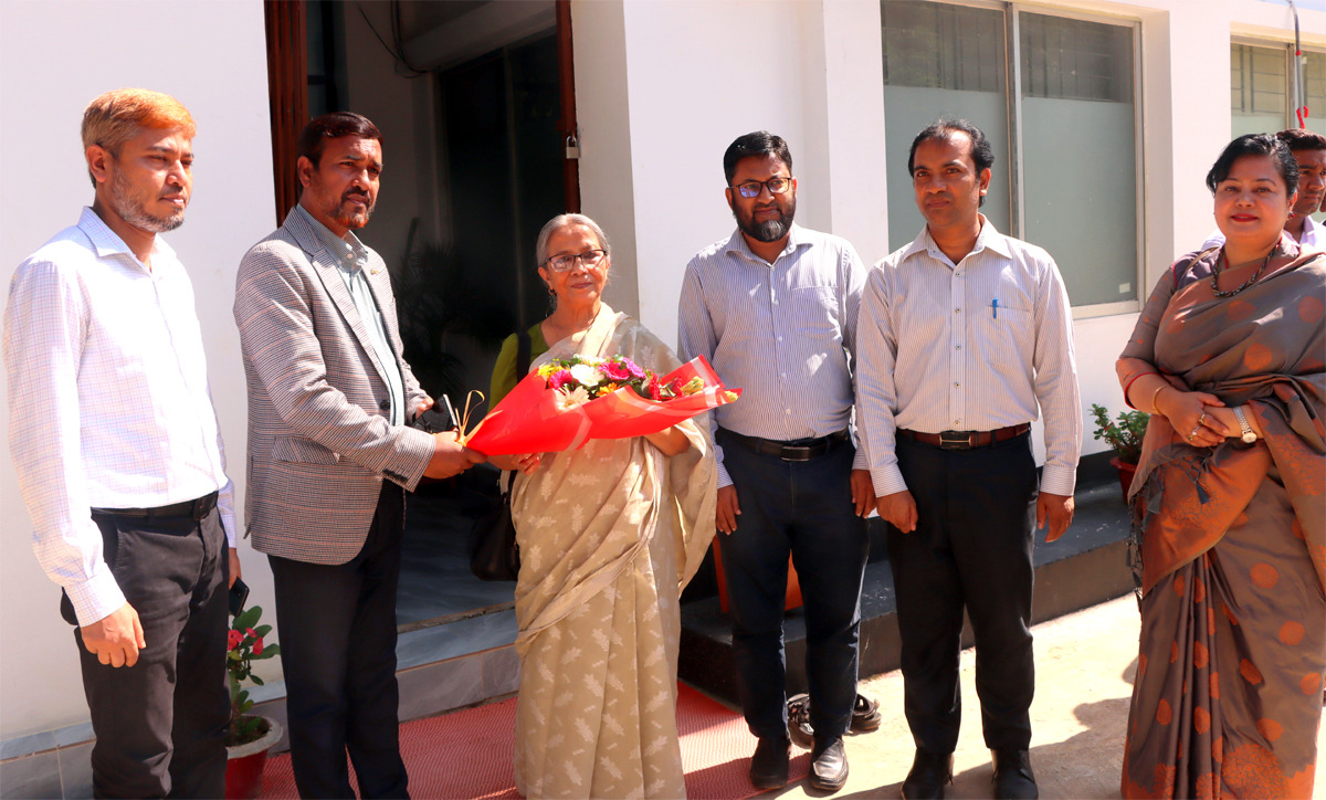 মৎস্য ও প্রাণীসম্পদ উপদেষ্টা ফরিদা আখতার রাঙ্গামাটি বিজ্ঞান ও প্রযুক্তি বিশ্ববিদ্যালয় ক্যাম্পাস পরিদর্শন